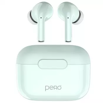 Наушники PERO TWS06 COMFORT Light green