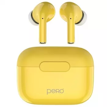 Наушники PERO TWS06 COMFORT Yellow