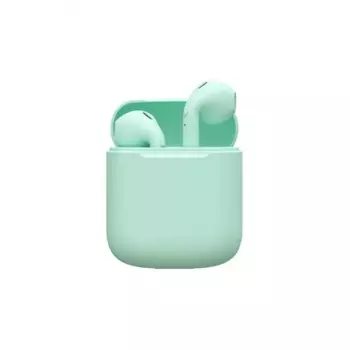 Наушники Red Line с микрофоном (TWS) BHS - 10, soft touch салатовые