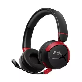 Наушники с микрофоном HyperX Cloud Mini Bluetooth накладные черный/красный