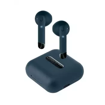 Наушники SBS Jaz Tws Hoox, Bluetooth 5.0, с зарядным кейсом 400мАч, синий (TEJZEARHOOXBTB)