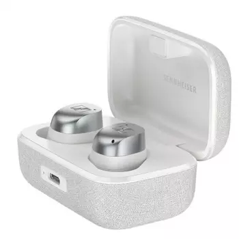 Наушники Sennheiser MOMENTUM True Wireless 4 White & Silver