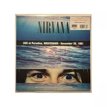 Nirvana - Live At Paradiso, Amsterdam 1991 (Grey Marble) (9003829988628) виниловая пластинка