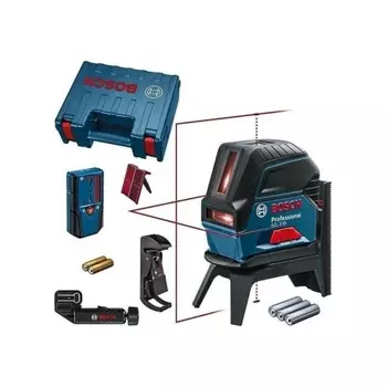 Нивелир лазерный Bosch GCL 2-50+LR6+RM1+BM3 2кл.лаз. 650нм цв.луч. красный 2луч. (0601066F01)