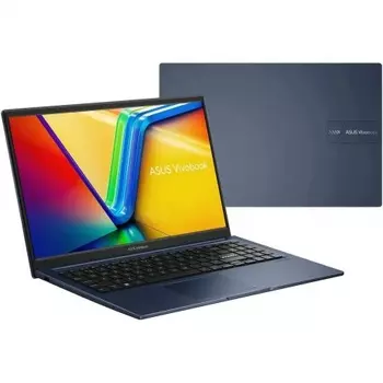 Ноутбук ASUS Vivobook 15 X1504VA-BQ312 Intel Core i3-1315U/8Gb/256Gb/15.6"/IPS /FHD/60Hz/NoOS/Blue(90NB10J1-M01HX0)