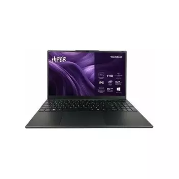 Ноутбук Hiper Workbook (FWBC151-I512HR16N5FABWPG) Black