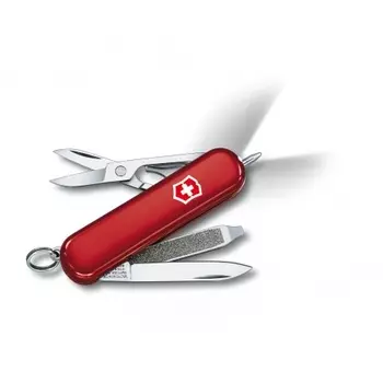Нож-брелок Victorinox Classic Signature Lite, 58 мм, 7 функций, красный