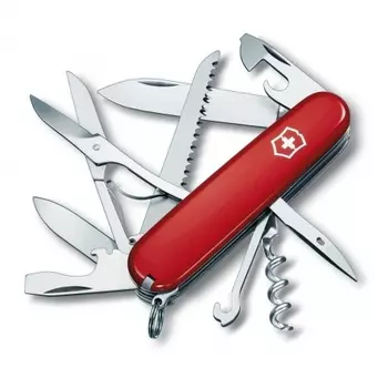 Нож Victorinox Huntsman, 91 мм, 15 функций, красный
