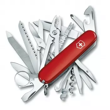 Нож Victorinox SwissChamp, 91 мм, 33 функции, красный 1.6795