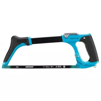 Ножовка по металлу "PIRANHA",300 мм, рычажный механизм натяжения полотна// Gross