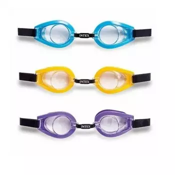 Очки для плавания, 3-8лет, 3 цвета, в блистере