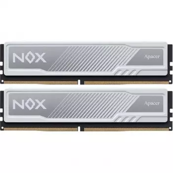 Оперативная память Apacer NOX White 16GB DDR4 3200MHz (AH4U16G32C28YMWAA-2)