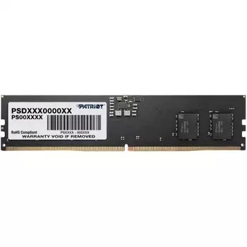 Оперативная память DDR5 Patriot DIMM 8Gb PC41600 5200Mhz (PSD58G520041)