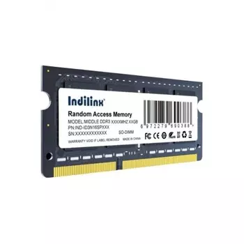 Оперативная память Indilinx DDR3 SO-DIMM 8Gb 1600MHz (IND-ID3N16SP08X)
