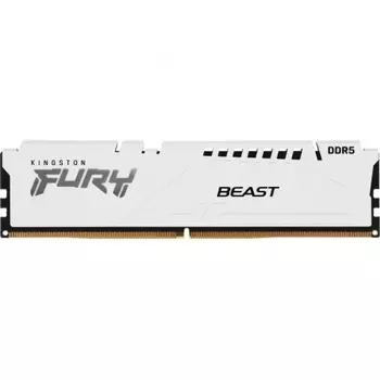 Оперативная память Kingston DDR5 DIMM FURY Beast White EXPO 16Gb, 5200Mhz, [KF552C36BWE-16] CL36