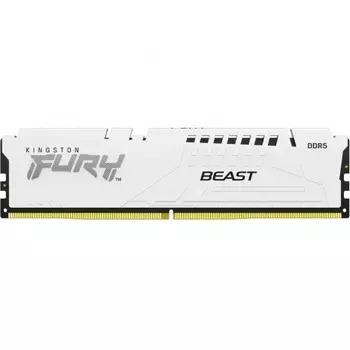 Оперативная память Kingston DDR5 DIMM FURY Beast White 32Gb, 6000Mhz, [KF560C30BW-32] CL30