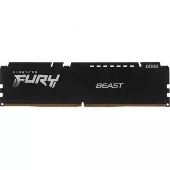 Оперативная память Kingston DDR5 DIMM FURY Beast Black 16Gb, 6800Mhz, [KF568C34BB-16] CL34