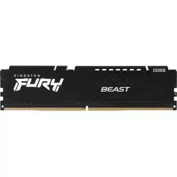 Оперативная память Kingston DDR5 DIMM FURY Beast Black 32Gb, 6400Mhz, [KF564C32BB-32] CL32