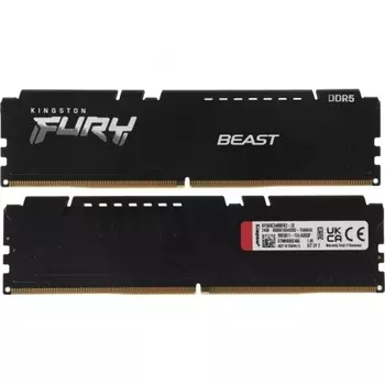 Оперативная память Kingston DDR5 DIMM FURY Beast Black EXPO 32Gb (kit 2x16Gb), 6800Mhz, [KF568C34BBEK2-32] CL34