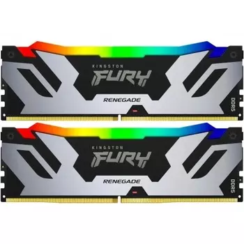 Оперативная память Kingston DDR5 DIMM FURY Renegade RGB XMP 48Gb (kit 2x24Gb), 7200Mhz, [KF572C38RSAK2-48] CL38