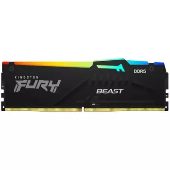 Оперативная память Kingston FURY Beast RGB DDR5 8GB 5600MHz CL40 DIMM (KF556C40BBA-8)