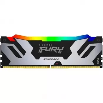 Оперативная память Kingston Fury Renegade 16GB DDR5 Silver/Black RGB XMP (KF576C38RSA-16)