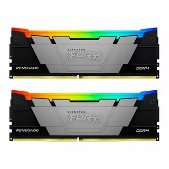 Оперативная память Kingston Fury Renegade Black RGB DDR4 DIMM 3200Mhz CL16 - 64Gb (2x32Gb) KF432C16RB2AK2/64