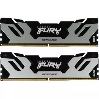 Оперативная память Kingston Fury Renegade Silver/Black 32GB DDR5 RGB XMP (KF576C38RSAK2-32)