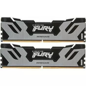 Оперативная память Kingston Fury Renegade Silver XMP DDR5 DIMM 7200Mhz CL38 - 32Gb (2x16Gb) KF572C38RSK2-32