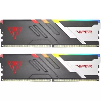 Оперативная память Patriot Viper Venom RGB DDR 5 DIMM 32Gb (16Gbx2) 6400Mhz (PVVR532G640C32K)
