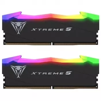 Оперативная память Patriot Viper XTREME RGB DDR 5 DIMM 32Gb (16Gbx2) 8000Mhz (PVXR532G80C38K)