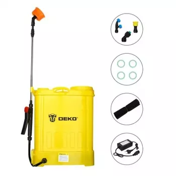 Опрыскиватель садовый аккумуляторный DEKO DKSP12, 14 л