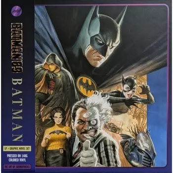 OST - Batman (Danny Elfman) (Box) (coloured) (0850010229775) виниловая пластинка