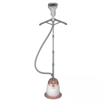 Отпариватель напольный Hyundai H-US02259 1800Вт белый/золотистый