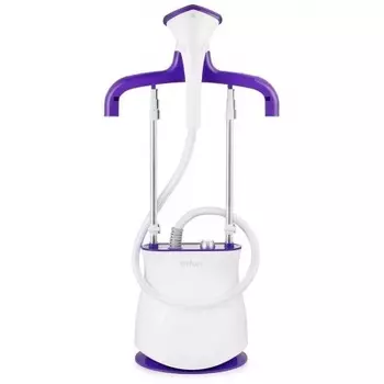 Отпариватель вертикальный Kitfort КТ-9113-1 2400Вт белый/фиолетовый