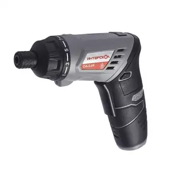 Отвертка аккумуляторная Интерскол ОА-3,6Ф (433.0.1.00)