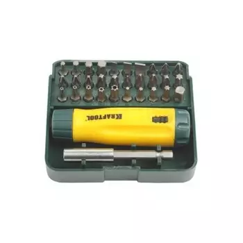 Отвертка с набором бит Kraftool 26142-H32