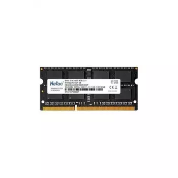 Память оперативная DDR3L Netac 8Gb 1600Mhz (NTBSD3N16SP-08)