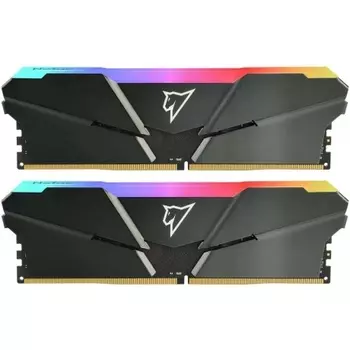 Память оперативная DDR4 Netac Shadow 16Gb (8Gbx2) PC21300, 2666Mhz, (NTSRD4P26DP-16E)