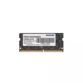 Память оперативная DDR4 Patriot Signature 16Gb 3200Mhz PSD416G32002S)