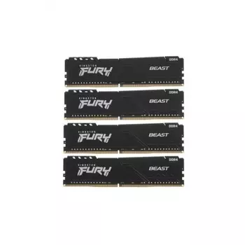 Память оперативная DDR 4 Kingston FURY Beast 64Gb 3200Mhz (KF432C16BB1K4/64)