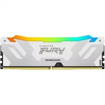 Память оперативная Kingston 16GB 6800MT/s DDR5 KF568C36RWA-16 CL36 DIMM FURY Renegade RGB White XMP