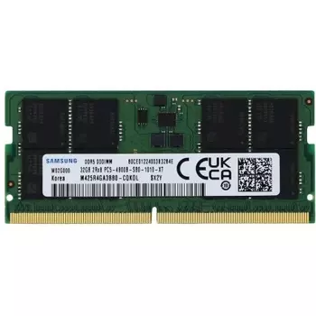 Память оперативная Samsung DDR5 32GB SODIMM 4800MHz (M425R4GA3BB0-CQK0L)