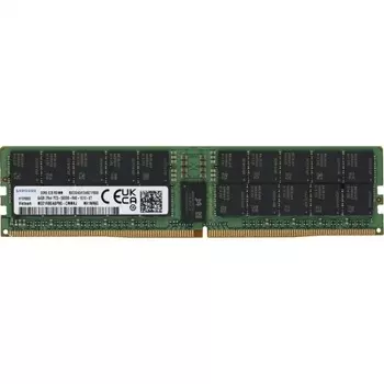 Память оперативная Samsung DDR5 64GB RDIMM 5600 (2Rx4) ECC Reg 1.1V (M321R8GA0PB0-CWM)