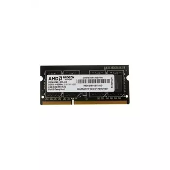 Память SO-DIM DDR3 AMD 4Gb 1600MHz (R534G1601S1S-UO)
