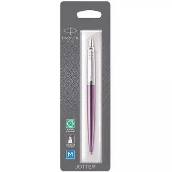 Parker Jotter - Victoria Violet Chrome CT, шариковая ручка, М