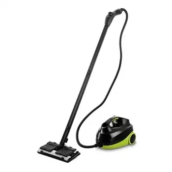 Пароочиститель Kitfort КТ-9103-2 салатовый, 2000 Вт