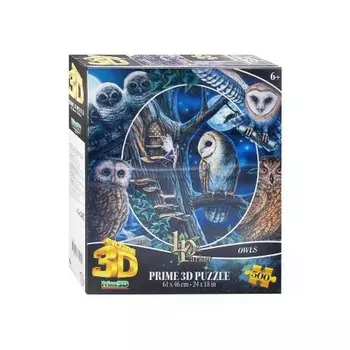 Пазл 3D "Коллаж "Совы" 500 элементов PR32524