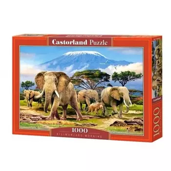 Пазл Castorland 1000 арт.C-103188 "Слоны"