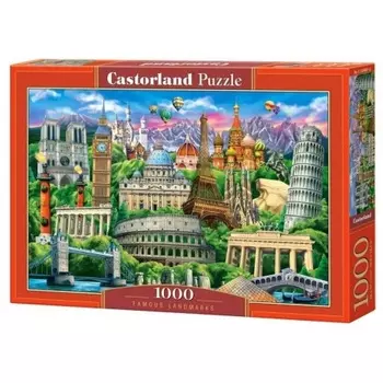 Пазл Castorland 1000 арт.C-104901 "Достопримечательности мира"